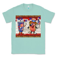 Seafoam usa hot dog coca tumbler Classic Tee - BarkalooDesign