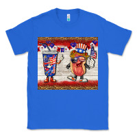 True Royal usa hot dog coca tumbler Classic Tee - BarkalooDesign