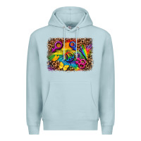 Blue Mist lgbtq background Premium Hoodie - FaDigitalArtStudio