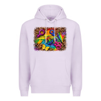 Lilac lgbtq background Premium Hoodie - FaDigitalArtStudio