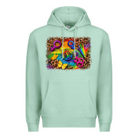 Seafoam lgbtq background Premium Hoodie - FaDigitalArtStudio