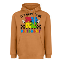 Meerkat It's Okay To Be Different Heavyweight Hoodie - CowhideDigitalArt