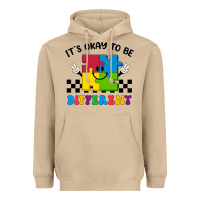 Mushroom It's Okay To Be Different Heavyweight Hoodie - CowhideDigitalArt