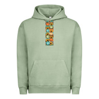 Pigment Oil Green Fall Urban Hoodie - Artiststas