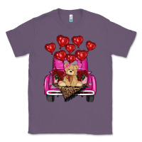 Lavender valentines day tedybear truck Classic Tee - RanaPortraitStore