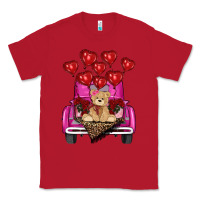 Red valentines day tedybear truck Classic Tee - RanaPortraitStore