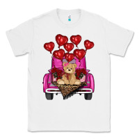 White valentines day tedybear truck Classic Tee - RanaPortraitStore