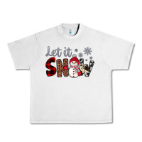 Lunar Rock let it snow snowman Urban Heavy Tee - JahusDesignShop