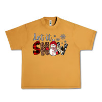 Peanut Butter let it snow snowman Urban Heavy Tee - JahusDesignShop