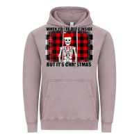 Vintage Zinc When You re Dead Inside But It Christmas Skeleton Vintage Hoodie - Bettercallsaul