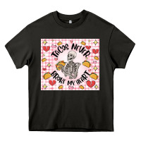 Asphalt tacos never broke my heart Heavy Core Tee - MaliasSmallBusiness