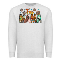 Oatmeal Heather fur mama Premium Sweatshirt - CowhideDigitalArt