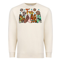 Sandshell fur mama Premium Sweatshirt - CowhideDigitalArt