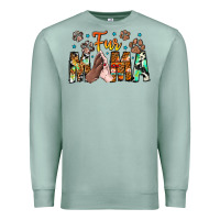 Seafoam fur mama Premium Sweatshirt - CowhideDigitalArt