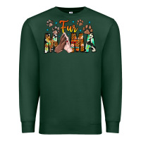 Sports Green fur mama Premium Sweatshirt - CowhideDigitalArt