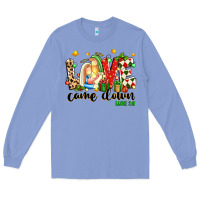 Colony Blue love came down luke 2 11 Long Sleeve Tee - texasbilliewilder