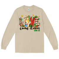 Mushroom love came down luke 2 11 Long Sleeve Tee - texasbilliewilder