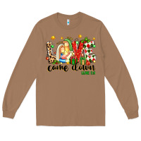 Toasted Coconut love came down luke 2 11 Long Sleeve Tee - texasbilliewilder