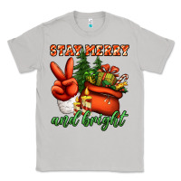 Moon Dust stay merry and bright peace hand Classic Tee - Jasminsmagicworld