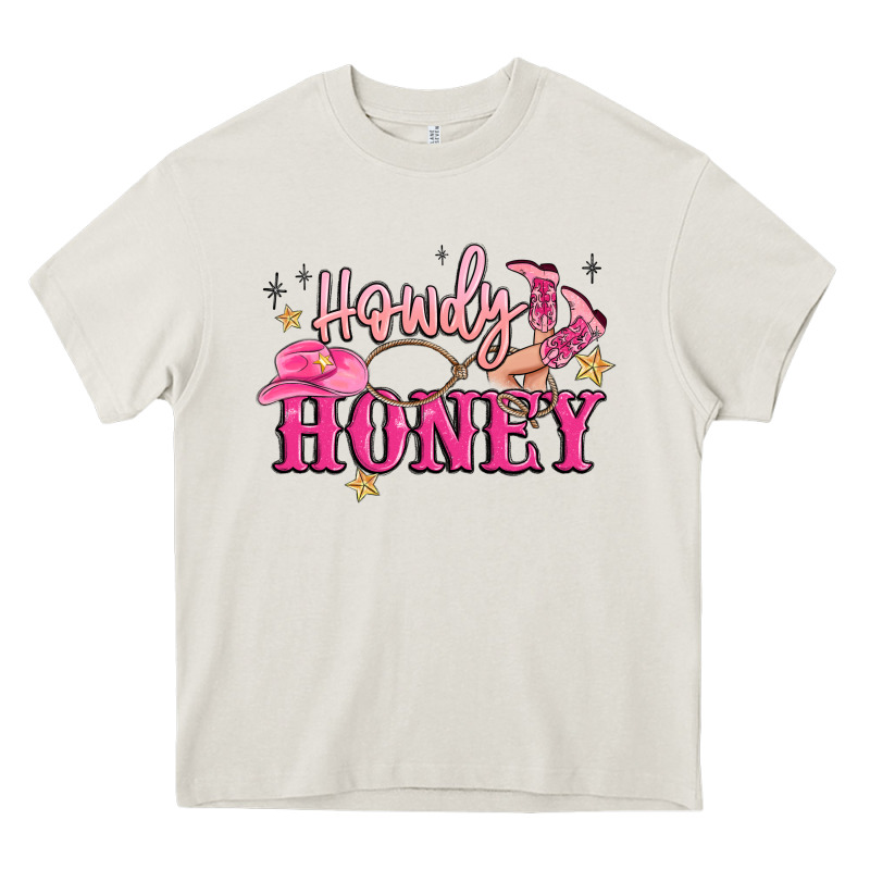 Howdy Honey Heavy Core Tee by MaliasSmallBusiness | Teevron
