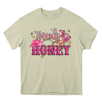 Mossy howdy honey Heavy Core Tee - MaliasSmallBusiness