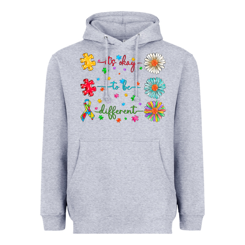 It's Okay To Be Different Heavyweight Hoodie by CowhideDigitalArt | Teevron