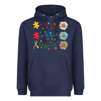 Navy It's Okay To Be Different Heavyweight Hoodie - CowhideDigitalArt