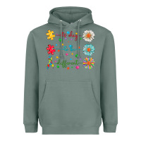 Sage It's Okay To Be Different Heavyweight Hoodie - CowhideDigitalArt