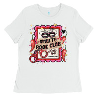 White smutty book club admit one good girls only Ladies Tee - MaliasSmallBusiness
