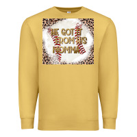 Antique Gold He Got it From his Momma Premium Sweatshirt - CowhideDigitalArt