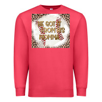Cardinal He Got it From his Momma Premium Sweatshirt - CowhideDigitalArt