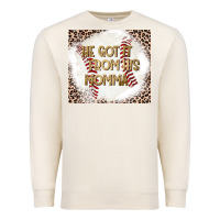 Sandshell He Got it From his Momma Premium Sweatshirt - CowhideDigitalArt