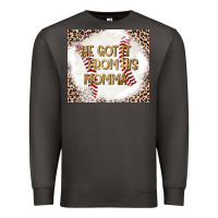 Smoke He Got it From his Momma Premium Sweatshirt - CowhideDigitalArt