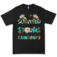 Black ive survived too many storms to be bothered by rai Premium Tee - NancyCooperArtShop