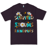 Plum ive survived too many storms to be bothered by rai Premium Tee - NancyCooperArtShop