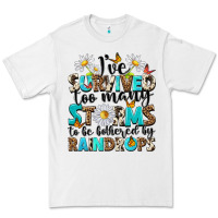 White ive survived too many storms to be bothered by rai Premium Tee - NancyCooperArtShop