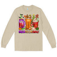 Mushroom hallothanksmas coffee cups Long Sleeve Tee - texasbilliewilder