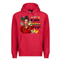 Cardinal Juneteenth black Nurse magic Premium Hoodie - FaDigitalArtStudio