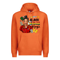 Carrot Juneteenth black Nurse magic Premium Hoodie - FaDigitalArtStudio
