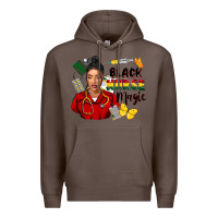 Coffee Juneteenth black Nurse magic Premium Hoodie - FaDigitalArtStudio