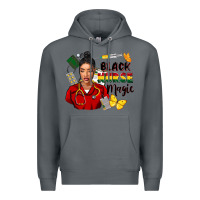 Rock Juneteenth black Nurse magic Premium Hoodie - FaDigitalArtStudio