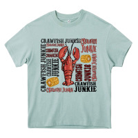 Crawfish Junkie Heavy Core Tee | Teevron
