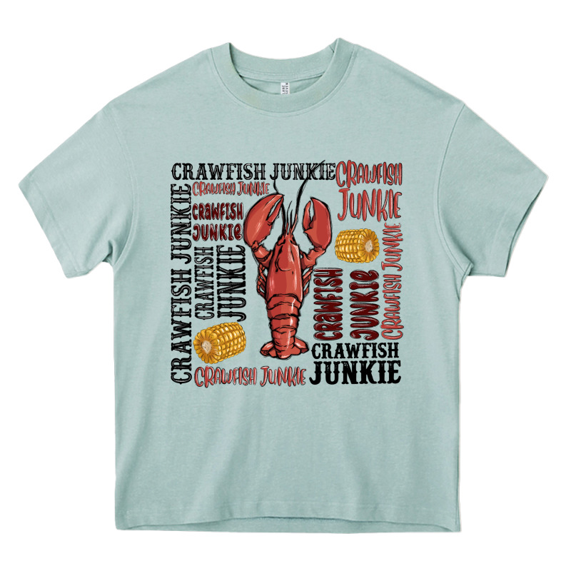 Crawfish Junkie Heavy Core Tee by MaliasSmallBusiness | Teevron