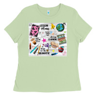 Matcha teacher always learning Ladies Tee - NancyCooperArtShop