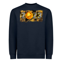 Navy 2023 new year Heavyweight Sweatshirt - CowGirlArtShop