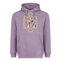 Lavender Let s Grow Together Heavyweight Hoodie - CowhideDigitalArt