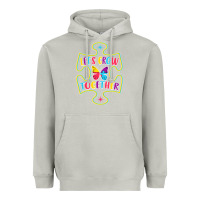 Moon Dust Let s Grow Together Heavyweight Hoodie - CowhideDigitalArt