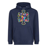Navy Let s Grow Together Heavyweight Hoodie - CowhideDigitalArt