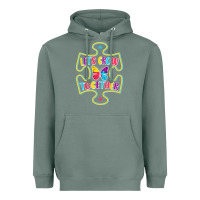 Sage Let s Grow Together Heavyweight Hoodie - CowhideDigitalArt