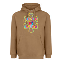 Toasted Coconut Let s Grow Together Heavyweight Hoodie - CowhideDigitalArt